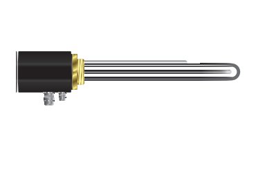 20” INDUSTRIAL STAINLESS STEEL IMMERSION  -  6KW - 1 1/2”BSP - 400V – 3 PHASE, WITH STAT - TSD01103